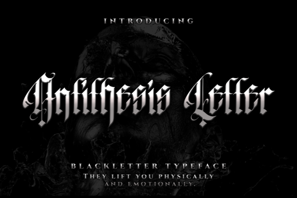Antithesis Letter: A Blackletter Font for Bold Brands