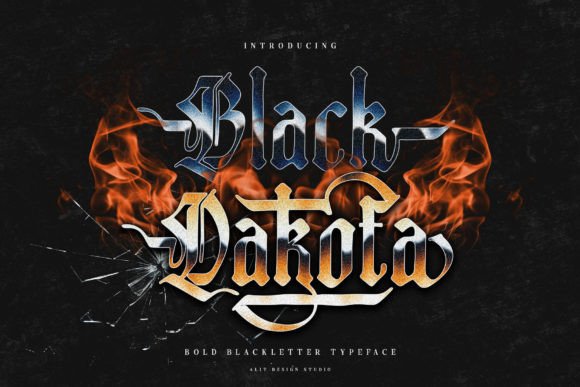 Black Dakota: A Typeface with Rugged Refinement