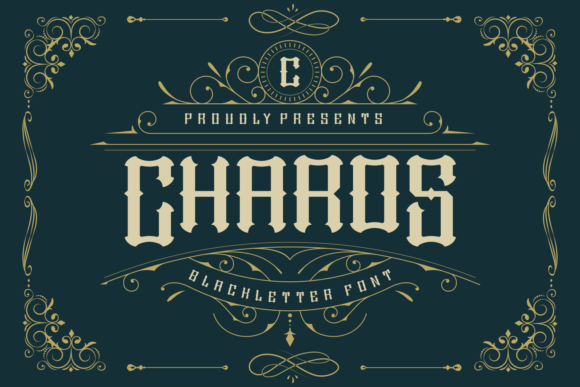 Charos: Where Blackletter Tradition Meets Modern Design