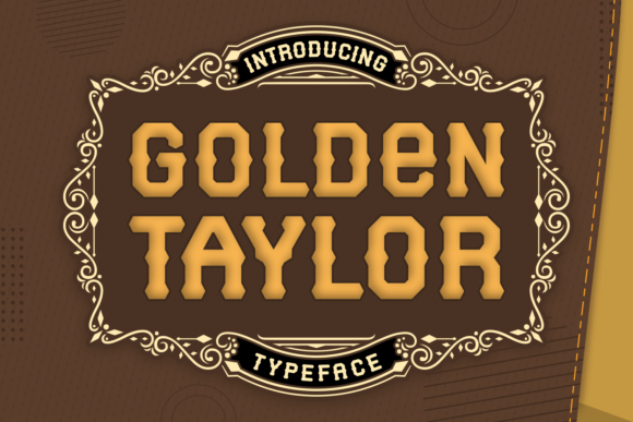 Golden Taylor: A Vintage Blackletter for Bold Brands