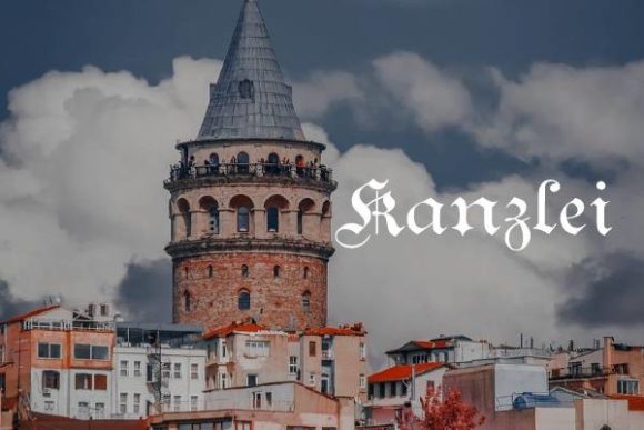 Kanzlei: A Blackletter Font for Modern Branding