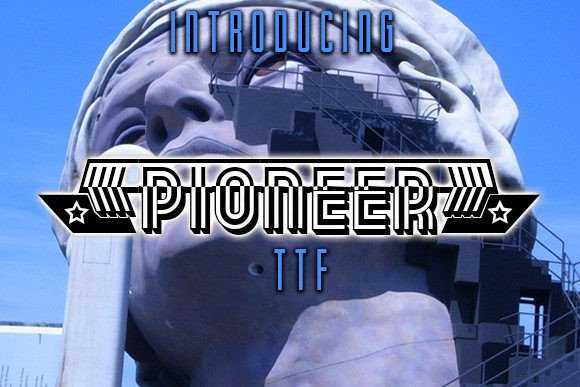 Pioneer: The Blackletter Font for Bold, Modern Designs