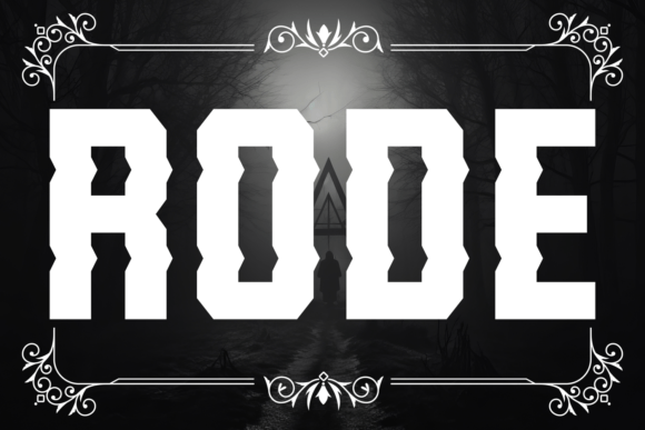 Rode: The Puffy Blackletter Font Making a Statement