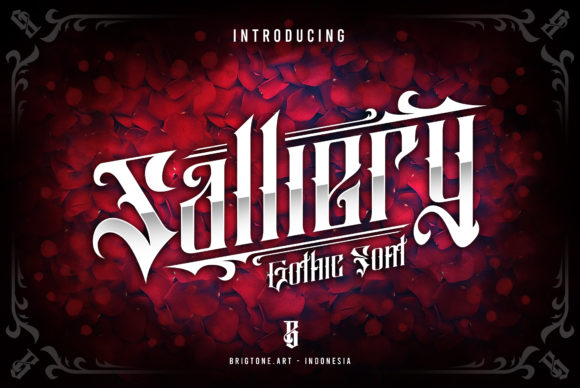 Salliery: The Bold Blackletter Font for Authentic Design